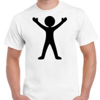 T-shirt Gildan Hammer adulte, manches courtes, 100% coton épais et doux, 203 g/m², tailles S au 5XL. Vignette