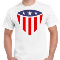 T-shirt Gildan Hammer adulte, manches courtes, 100% coton épais et doux, 203 g/m², tailles S au 5XL. Vignette