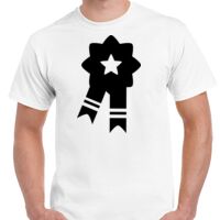 T-shirt Gildan Hammer adulte, manches courtes, 100% coton épais et doux, 203 g/m², tailles S au 5XL. Vignette