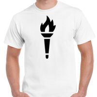 T-shirt Gildan Hammer adulte, manches courtes, 100% coton épais et doux, 203 g/m², tailles S au 5XL. Vignette
