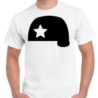 T-shirt Gildan Hammer adulte, manches courtes, 100% coton épais et doux, 203 g/m², tailles S au 5XL. Vignette