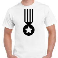 T-shirt Gildan Hammer adulte, manches courtes, 100% coton épais et doux, 203 g/m², tailles S au 5XL. Vignette