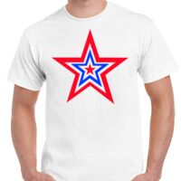 T-shirt Gildan Hammer adulte, manches courtes, 100% coton épais et doux, 203 g/m², tailles S au 5XL. Vignette