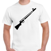 T-shirt Gildan Hammer adulte, manches courtes, 100% coton épais et doux, 203 g/m², tailles S au 5XL. Vignette