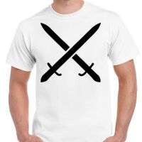 T-shirt Gildan Hammer adulte, manches courtes, 100% coton épais et doux, 203 g/m², tailles S au 5XL. Vignette