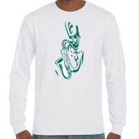 T-Shirt Hammer Manches Longues de Marque Gildan Vignette