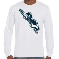T-Shirt Hammer Manches Longues de Marque Gildan Vignette