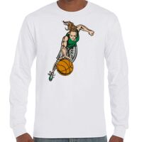 T-Shirt Hammer Manches Longues de Marque Gildan Vignette