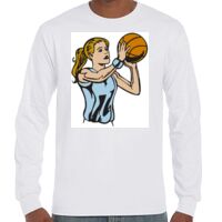 T-Shirt Hammer Manches Longues de Marque Gildan Vignette