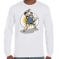 T-Shirt Hammer Manches Longues de Marque Gildan Vignette