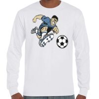 T-Shirt Hammer Manches Longues de Marque Gildan Vignette