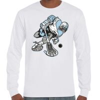 T-Shirt Hammer Manches Longues de Marque Gildan Vignette