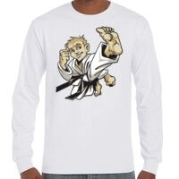 T-Shirt Hammer Manches Longues de Marque Gildan Vignette