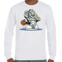 T-Shirt Hammer Manches Longues de Marque Gildan Vignette