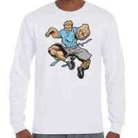 T-Shirt Hammer Manches Longues de Marque Gildan Vignette