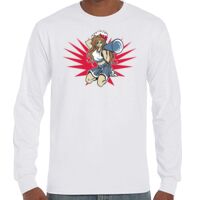 T-Shirt Hammer Manches Longues de Marque Gildan Vignette