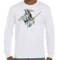 T-Shirt Hammer Manches Longues de Marque Gildan Vignette