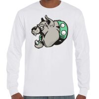 T-Shirt Hammer Manches Longues de Marque Gildan Vignette