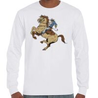 T-Shirt Hammer Manches Longues de Marque Gildan Vignette