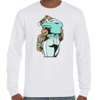 T-Shirt Hammer Manches Longues de Marque Gildan Vignette