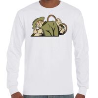 T-Shirt Hammer Manches Longues de Marque Gildan Vignette