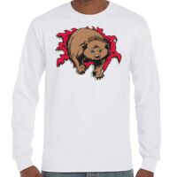 T-Shirt Hammer Manches Longues de Marque Gildan Vignette