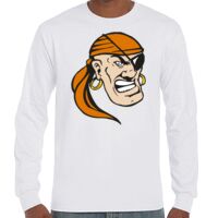 T-Shirt Hammer Manches Longues de Marque Gildan Vignette