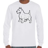 T-Shirt Hammer Manches Longues de Marque Gildan Vignette