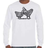 T-Shirt Hammer Manches Longues de Marque Gildan Vignette