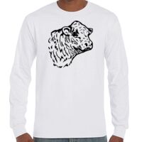 T-Shirt Hammer Manches Longues de Marque Gildan Vignette