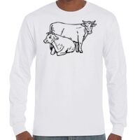 T-Shirt Hammer Manches Longues de Marque Gildan Vignette