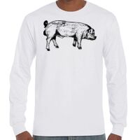 T-Shirt Hammer Manches Longues de Marque Gildan Vignette