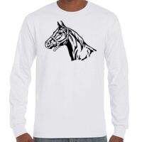 T-Shirt Hammer Manches Longues de Marque Gildan Vignette