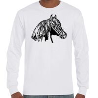 T-Shirt Hammer Manches Longues de Marque Gildan Vignette