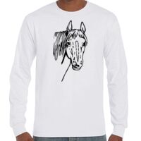 T-Shirt Hammer Manches Longues de Marque Gildan Vignette