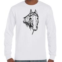 T-Shirt Hammer Manches Longues de Marque Gildan Vignette