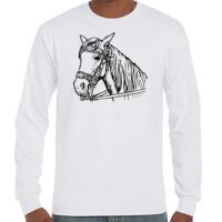 T-Shirt Hammer Manches Longues de Marque Gildan Vignette