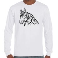 T-Shirt Hammer Manches Longues de Marque Gildan Vignette