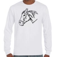 T-Shirt Hammer Manches Longues de Marque Gildan Vignette