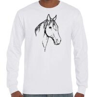 T-Shirt Hammer Manches Longues de Marque Gildan Vignette