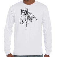 T-Shirt Hammer Manches Longues de Marque Gildan Vignette