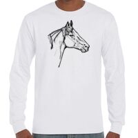 T-Shirt Hammer Manches Longues de Marque Gildan Vignette