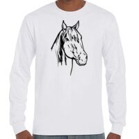 T-Shirt Hammer Manches Longues de Marque Gildan Vignette