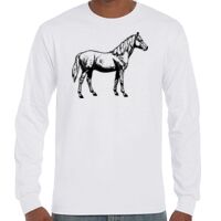 T-Shirt Hammer Manches Longues de Marque Gildan Vignette