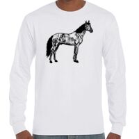 T-Shirt Hammer Manches Longues de Marque Gildan Vignette