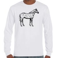 T-Shirt Hammer Manches Longues de Marque Gildan Vignette