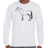 T-Shirt Hammer Manches Longues de Marque Gildan Vignette