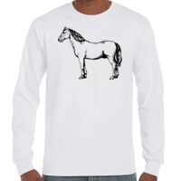 T-Shirt Hammer Manches Longues de Marque Gildan Vignette