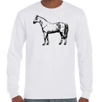 T-Shirt Hammer Manches Longues de Marque Gildan Vignette