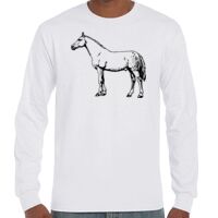 T-Shirt Hammer Manches Longues de Marque Gildan Vignette